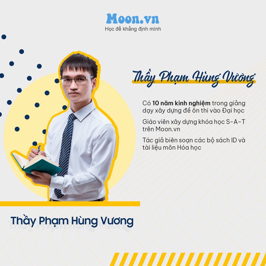 Tổng ôn cấp tốc Hoá học 12, sách ID ôn luyện thi thpt quốc gia 2023 moonbook