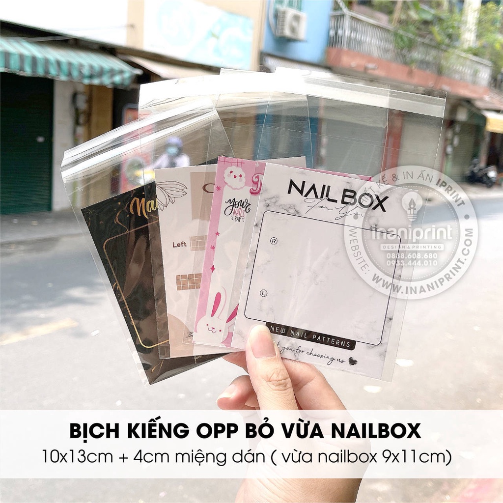 Bịch Kiếng Opp Có Keo Dán Đựng Card Cảm Ơn, Flashcard, Idol Card