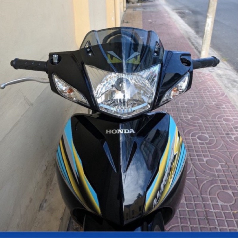 Kính Chắn Gió Xe Sirius Wave Exciter Winner Màu Khói