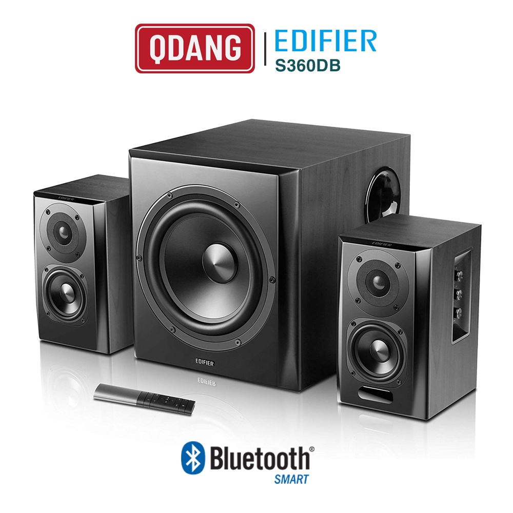 Loa Edifier S351DB - Hệ thống âm thanh 2.1 siêu bass - Bluetooth 5.0, aptX