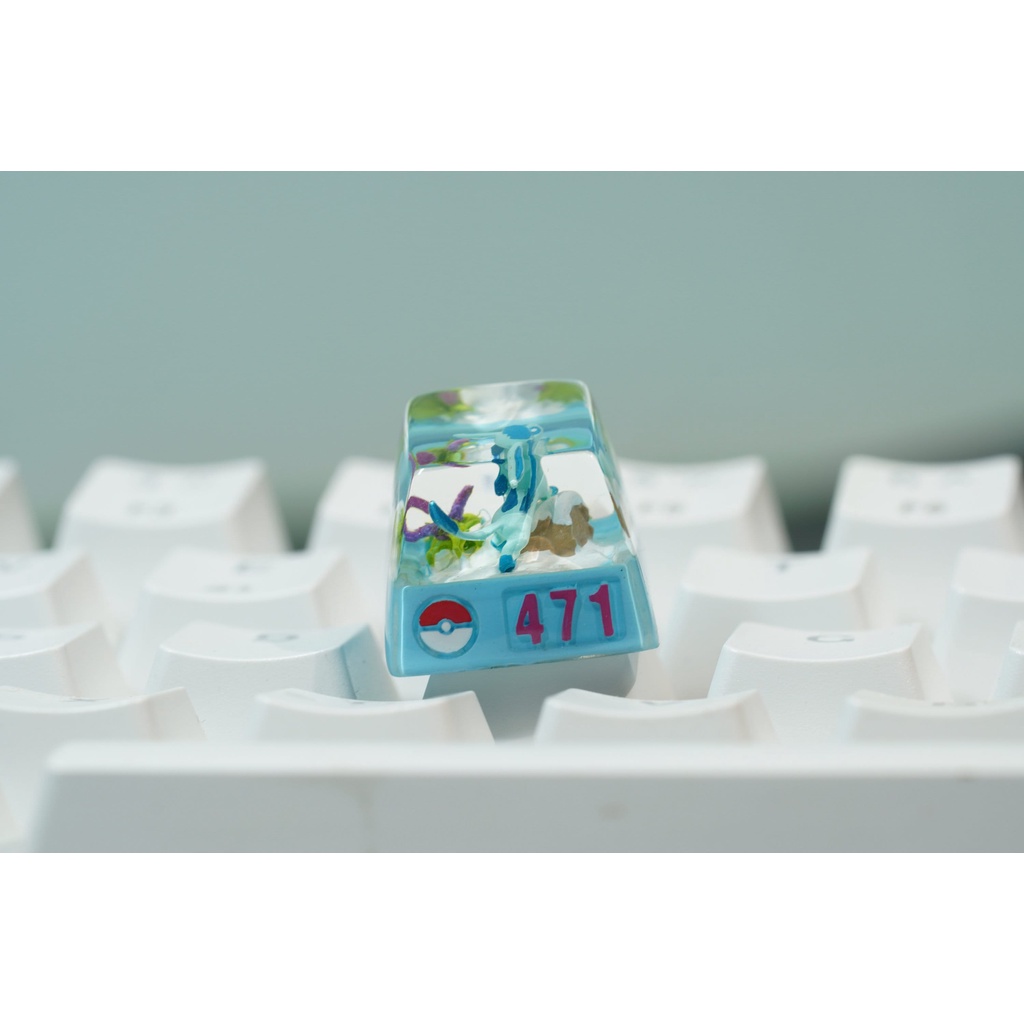 Glaceon Keycap resin pokemon - nút bàn phím cơ - artisan