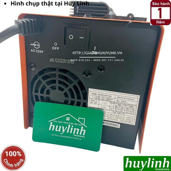Màn hàn 2 chức năng Kenmax MIG-200F mini [Hàn MIG không khí và hàn que]