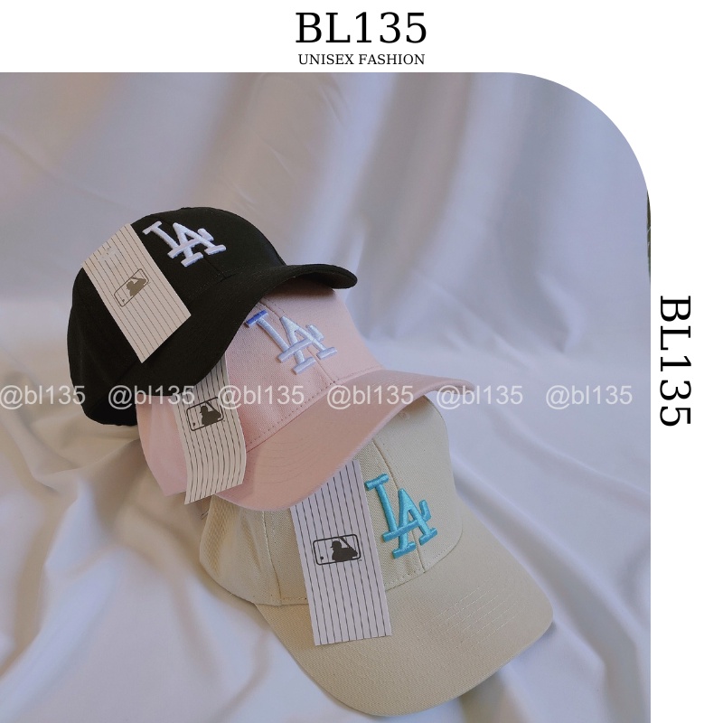 Nón Lưỡi Trai Nam Nữ Thể Thao Nhiều Màu Chất Vải Dày Dặn Thêu L,aA - BL135
