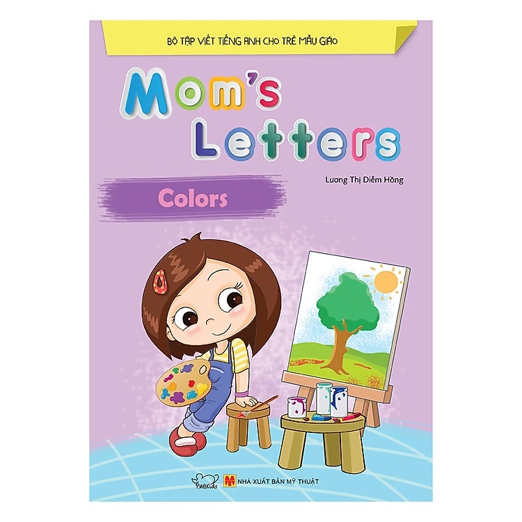 Sách - Tập Viết Tiếng Anh Cho Trẻ Mẫu Giáo - Combo 8 Cuốn Mom's letters