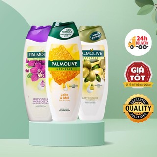 Sữa Tắm nữ Palmolive, làm sạch da, không gây nhờn rít, hương thơm nhẹ nhàng, nội địa Đức