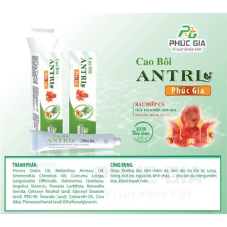 Kem bôi trĩ nội,trĩ ngoại phúc gia