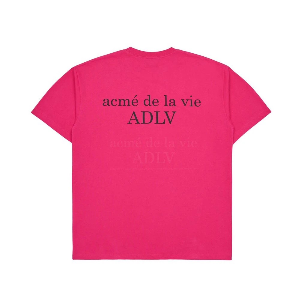 Áo thun ADLV basic hồng đậm đầy đủ tag mạc | BigBuy360 - bigbuy360.vn