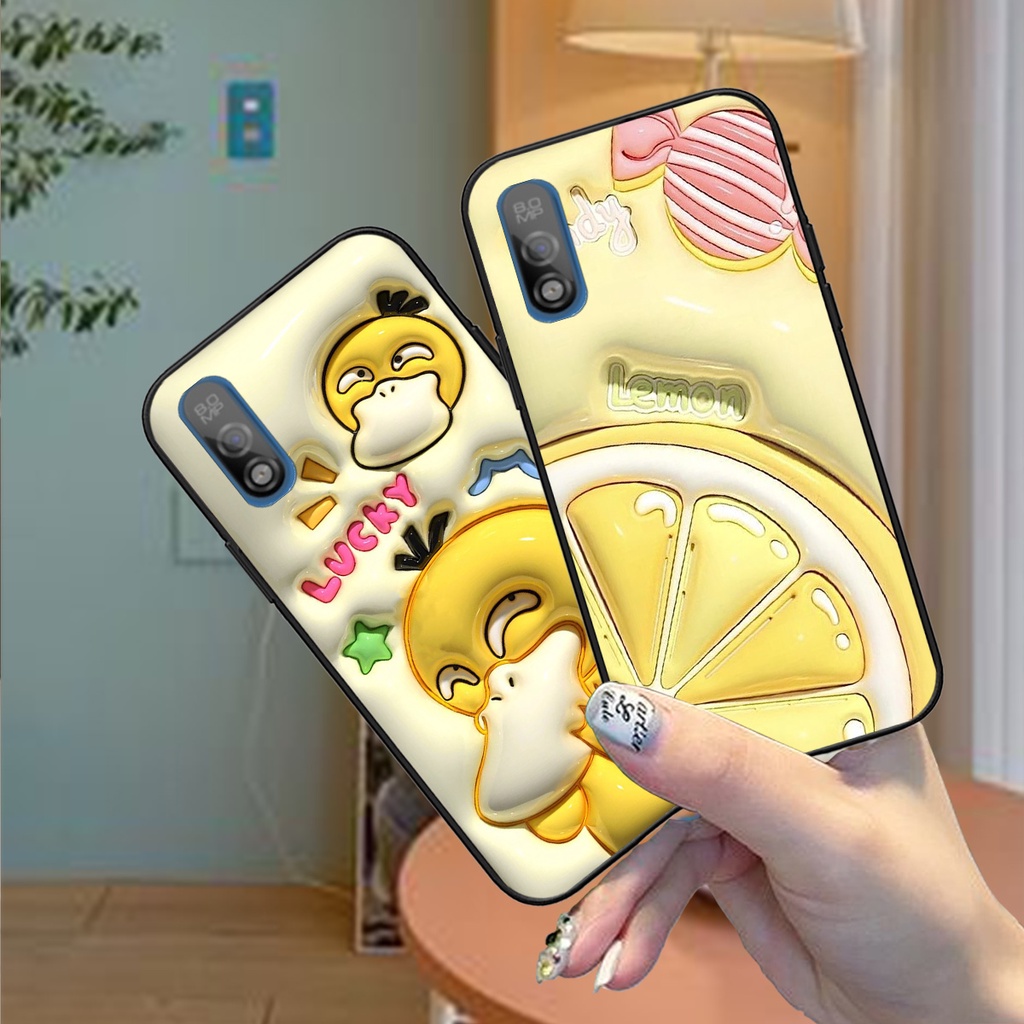 Ốp lưng Vsmart Bee / Bee 3 / Live in phẳng hình gấu hot trend cute