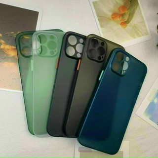 Ốp lưng nhám giấy siêu mỏng chống vân tay cho iPhone 11 đến 13 pro max