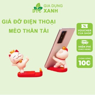 Giá đỡ điện thoại mèo thần tài may mắn, Giá đỡ điện thoại biểu tượng Mèo thần tài đón lộc may mắn năm 2023