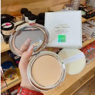 Phấn phủ siêu mịn Geo Sempre Happy & Please Pact