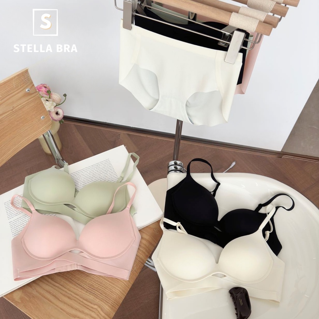 Áo nâng ngực Nữ # STELLA 2191 - Thiết thế Cúp chữ Q, khe chữ V và lưng chữ U, dáng ngực to đẹp tự nhiên!