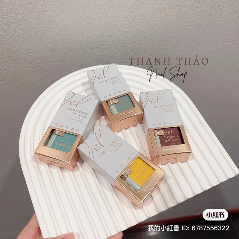 Bộ sản phẩm Ouboli 2023  lên móng siêu đẹp, sang mịn