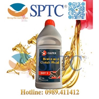 Dầu phanh Caltex Brake and Clutch Fluid DOT 3