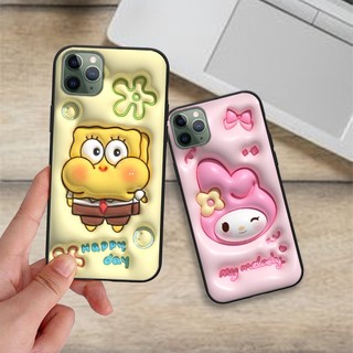 Ốp lưng Iphone 11 / 11 pro / 11 pro max in phẳng hình gấu hot trend cute