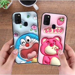 Ốp lưng Samsung M21 / M30s in phẳng hình gấu hot trend cute