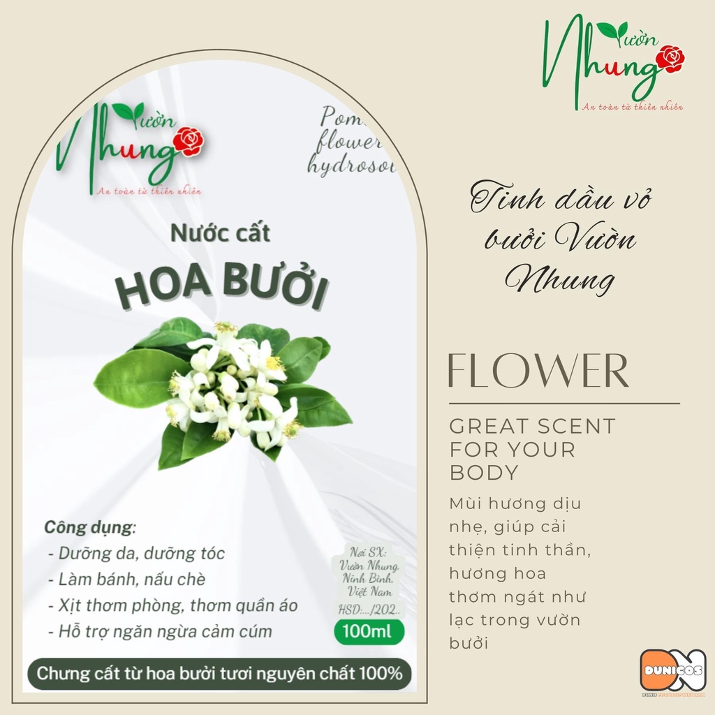 Xịt dưỡng tóc nước hoa bưởi 100% nguyên chất ngăn rụng tóc kích thích mọc tóc | Toner cân bằng da từ thiên nhiên 150ml