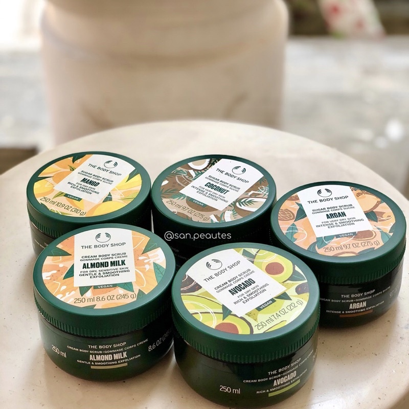 Tẩy tế bào chết toàn thân The Body Shop Body Scrub