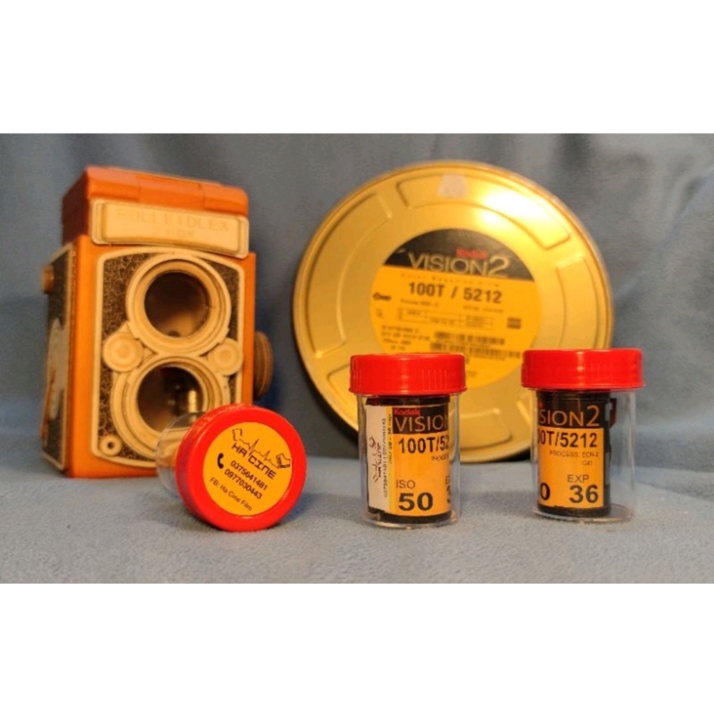 Film chụp hình Kodak Vision2 100T/5212 - iso 50-80 - 36 kiểu - chụp được máy PnS