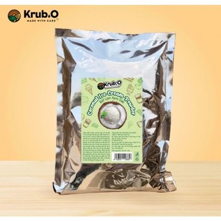 Bột làm kem Krub.O, Bột làm kem dừa, kem socola,kem vani Gói 1kg