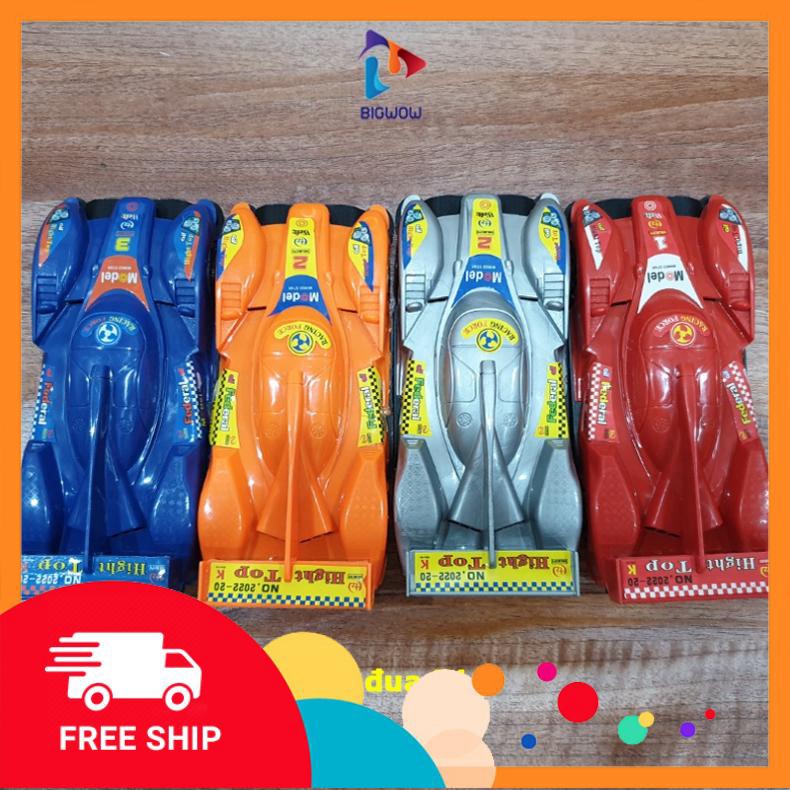 Bộ 4 ô tô đồ chơi, xe đua công thức một dành cho bé, Bigwow đồ chơi thông minh.
