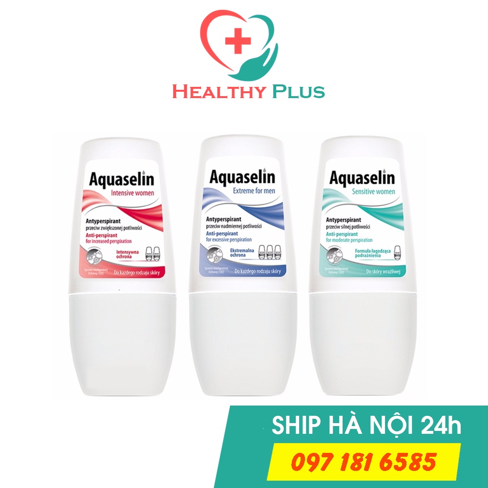✔️️️Lăn khử mùi Aquaselin Nam Nữ Hàng Nhập Khẩu Vinh Gia