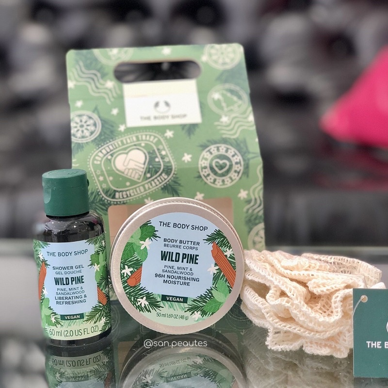 Set quà tặng The Body Shop Gift set Love Plum/ Handcream 2021