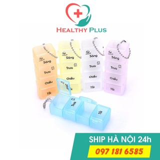 ✔️️️Hộp khay chia liều thuốc theo ngày 4 ngăn