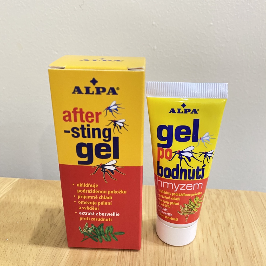 Gel bôi muỗi đốt côn trùng cắn cho trẻ em After Sting Gel tuýp 20ml - Hàng Séc