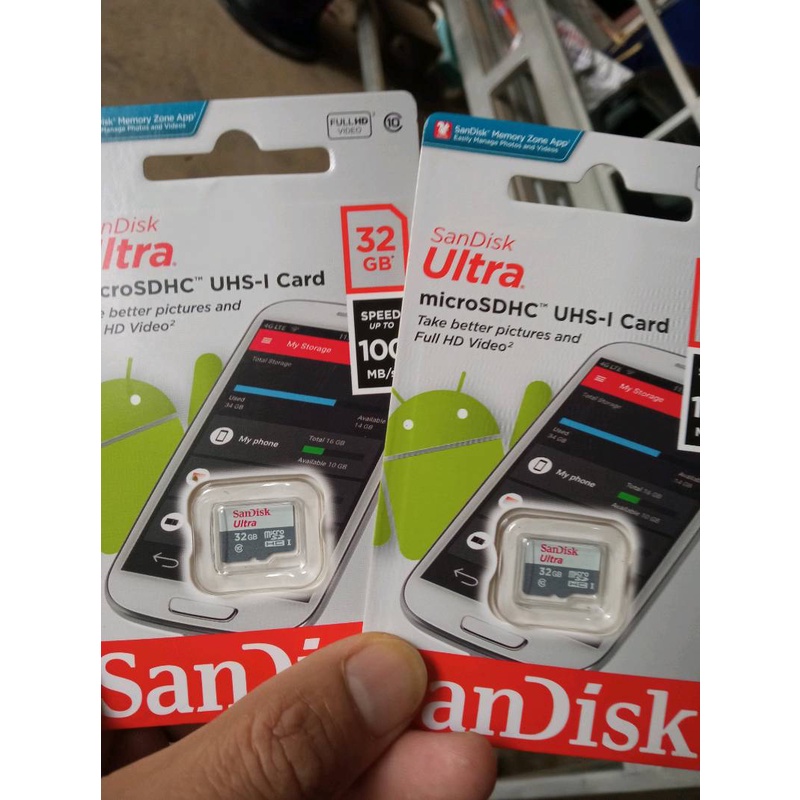 Thẻ Nhớ MicroSD Sandisk Chính Hãng Class 10