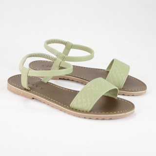Giày sandal nữ Gia Vy quai bảng dập nổi nhẹ