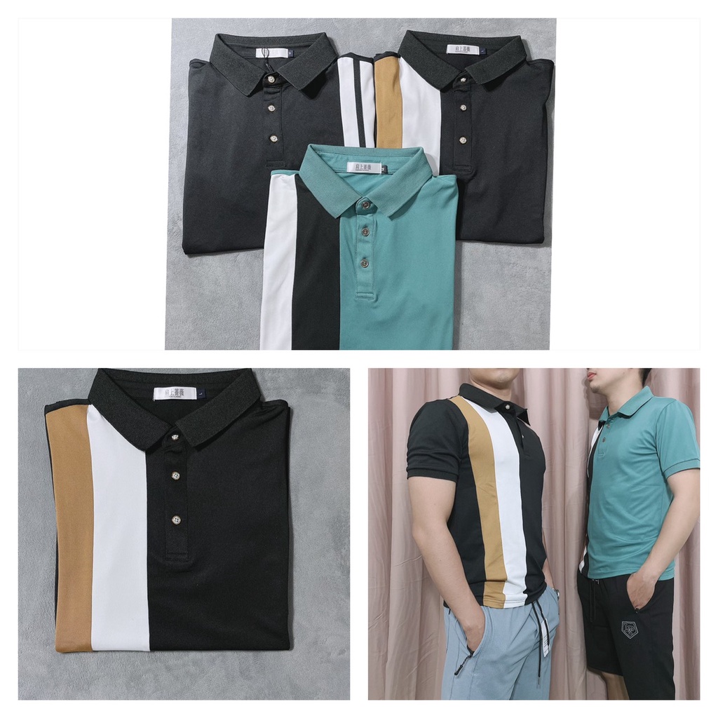 Áo Polo Nam Cổ Bẻ Thun Basic Cộc Tay Chất Cotton Co Dãn Thoáng Mát Phong Cách Trẻ Trung Thời Trang 2023