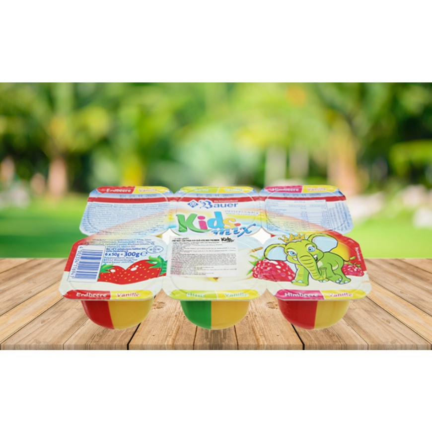 Pho mát sữa chua hoa quả Kidsmix Premium