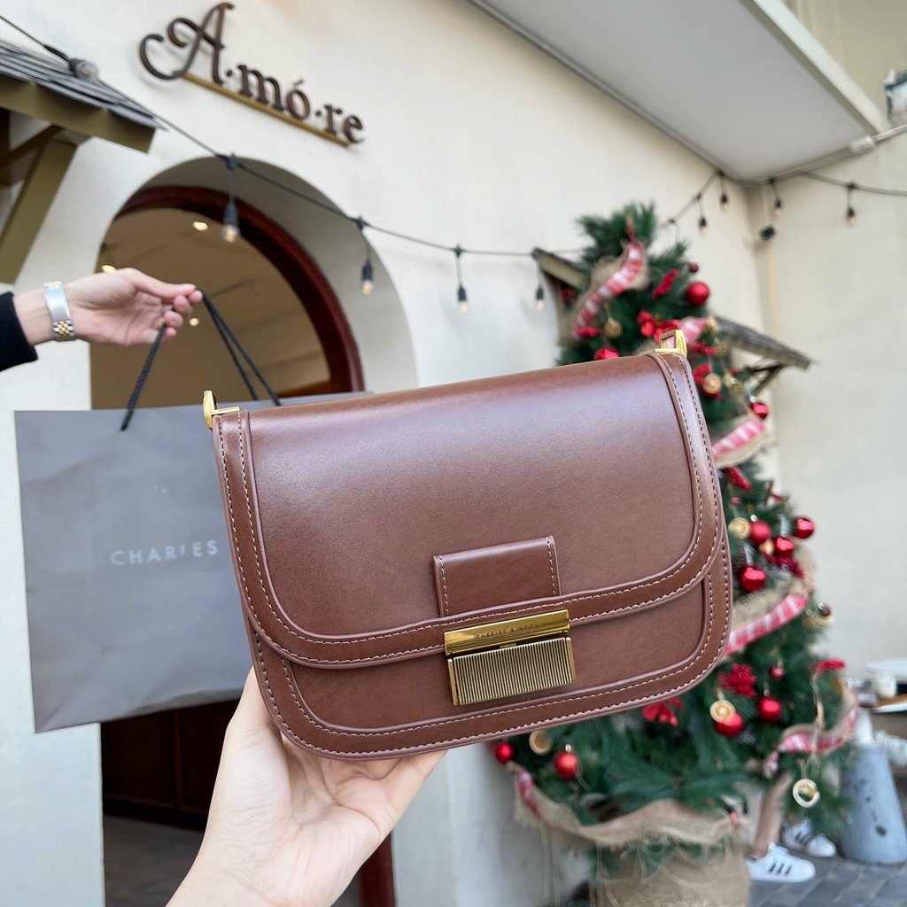 Túi CNK Nữ Dáng Bầu Bản Dây To Đeo Chéo #TX022