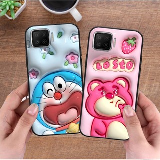Ốp lưng Oppo A73 / A93 in phẳng hình gấu hot trend cute