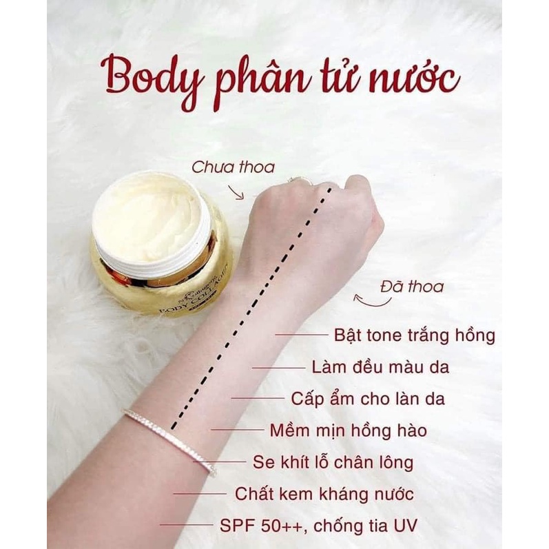 Hàng Chính Hãng_Date 2026] Kem Body Collagen X3 Luxury Đông Anh 250gr Giúp Dưỡng Da Trắng Sáng, Mềm Mịn, Thơm Hương Lâu
