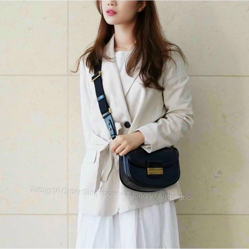 Túi CNK Nữ Dáng Bầu Bản Dây To Đeo Chéo #TX022