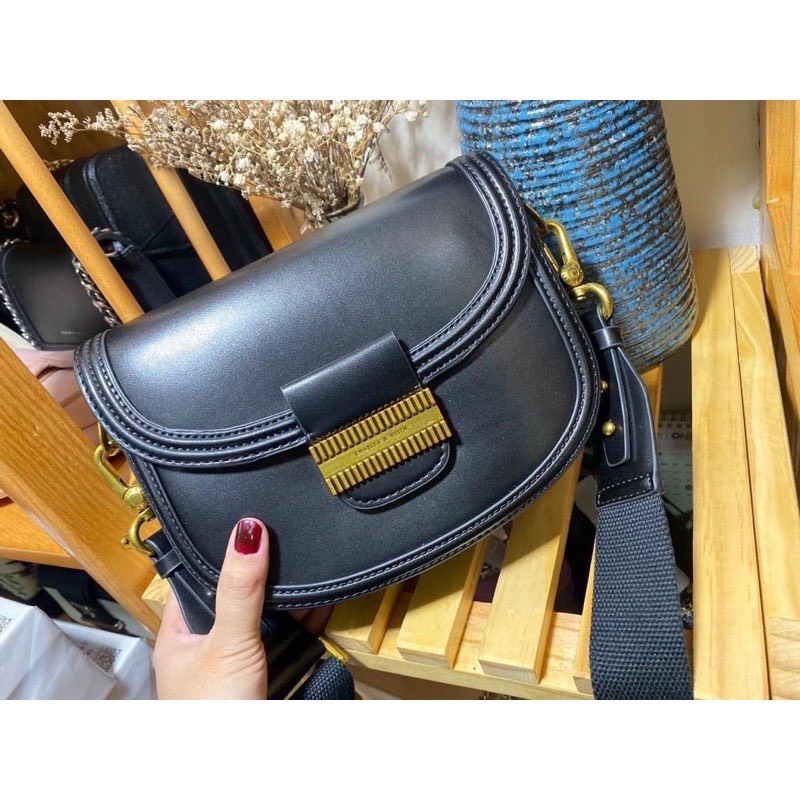 Túi CNK Nữ Dáng Bầu Bản Dây To Đeo Chéo #TX022