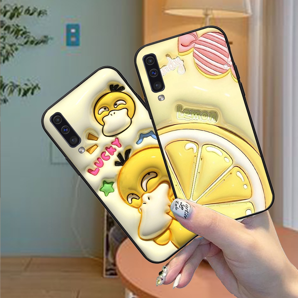 Ốp lưng Samsung A30s / A50 / A50s / A70 in phẳng hình gấu  hot trend cute