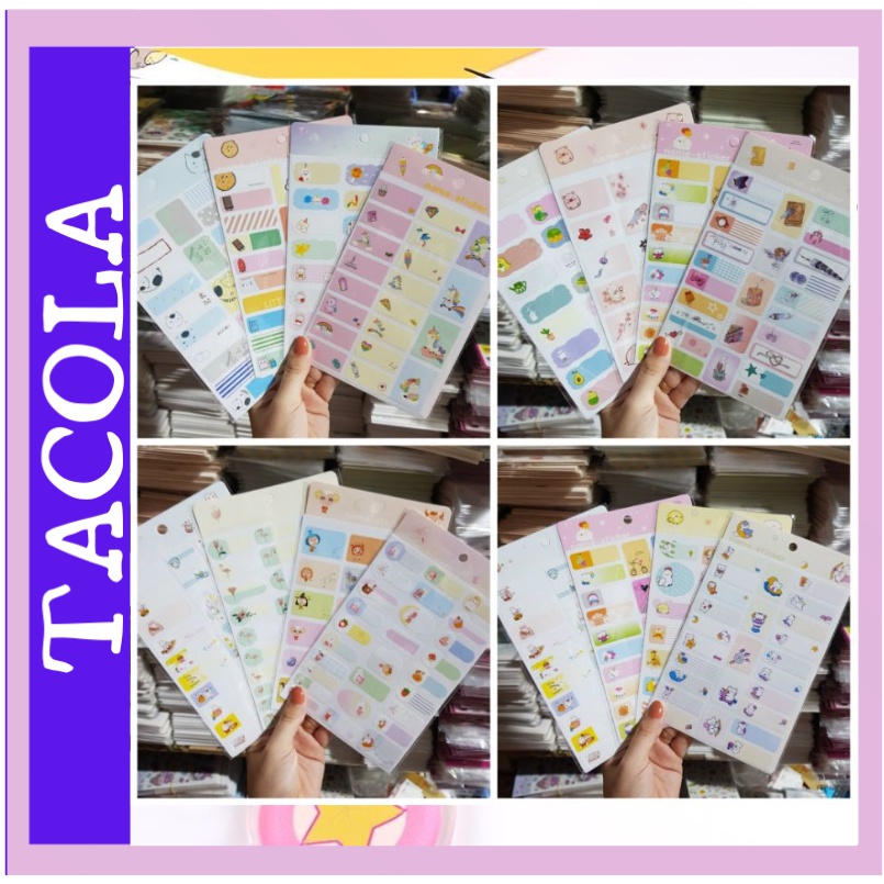 Nhãn Dán Họ Tên, Name Sticker T02