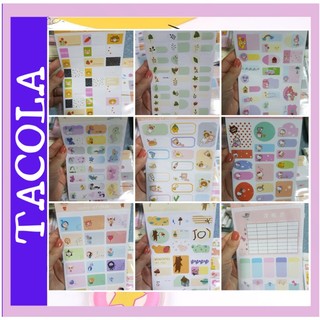 Nhãn Dán Họ Tên, Name Sticker T02