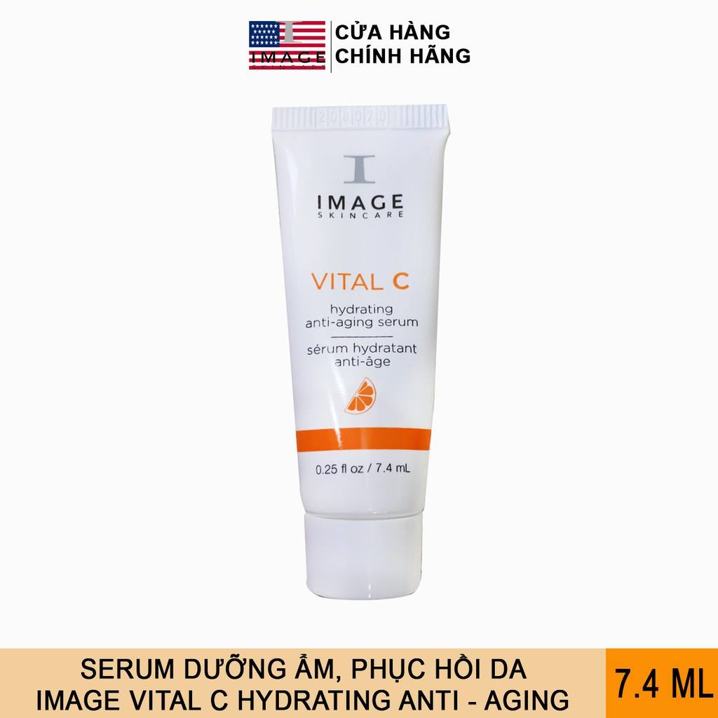 Serum Dưỡng Ẩm Giảm Kch Ứng Da - Image Skincare Vital C Hydrating Anti Aging 7.4ml