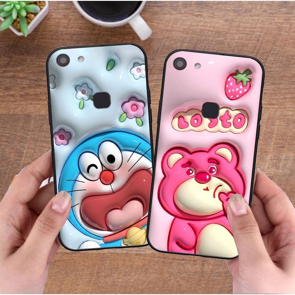 Ốp lưng Vivo V7 / V7 Plus / V7+ in phẳng hình  hot trend cute