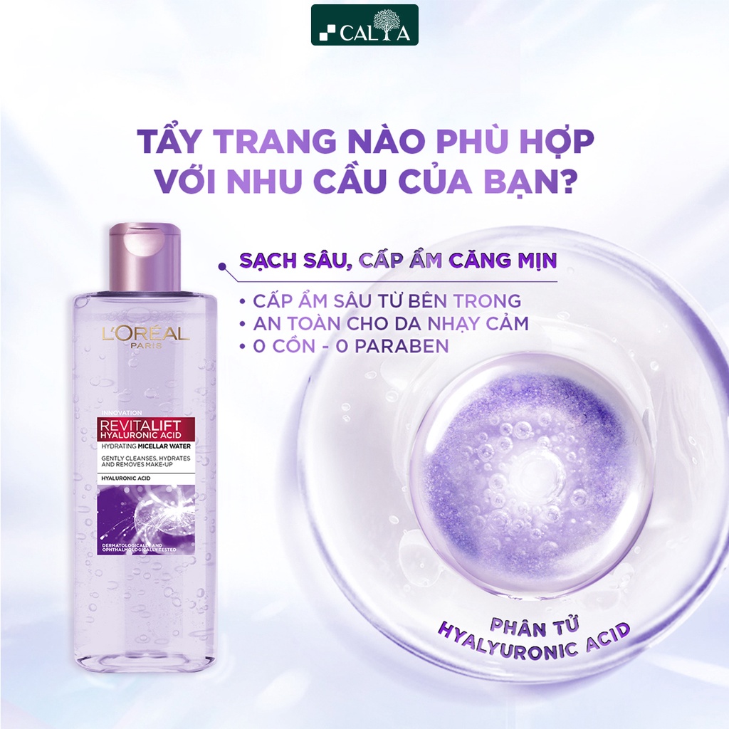 Nước Tẩy Trang L'Oreal Dành Cho Mọi Loại Da - Loreal 3 In 1 Micellar Water 400ml