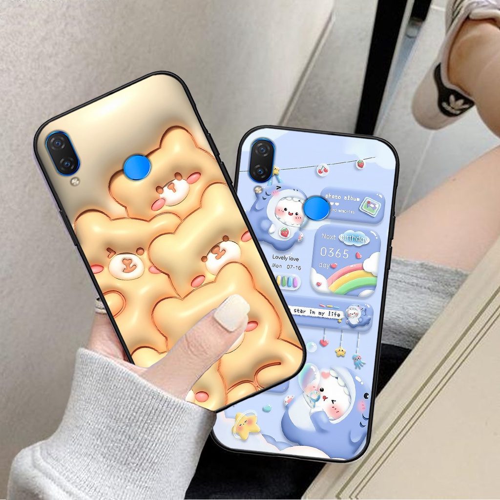Ốp lưng Huawei Nova 3i in phẳng hình  hot trend cute