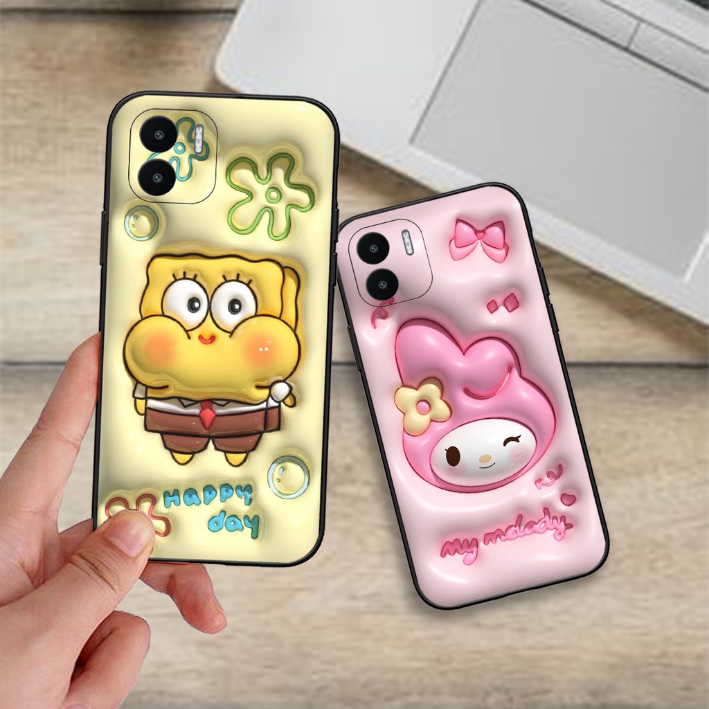 Ốp lưng Xiaomi Redmi A1 / A1 Plus  in phẳng hình  hot trend cute