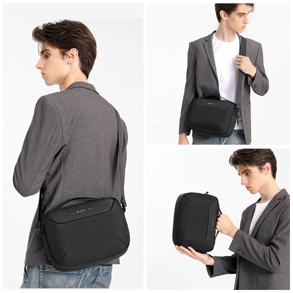 Túi Đeo Vai Cỡ Lớn Chống Thấm Nước Phong Cách Doanh Nhân Thời Trang Cho Nam