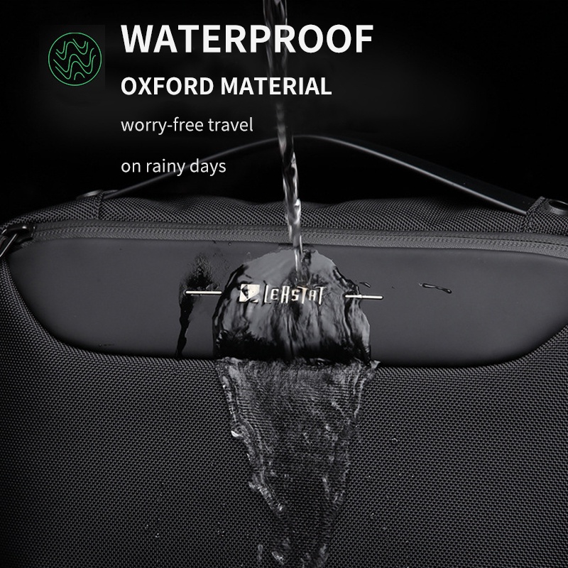 Túi Đeo Vai Cỡ Lớn Chống Thấm Nước Phong Cách Doanh Nhân Thời Trang Cho Nam