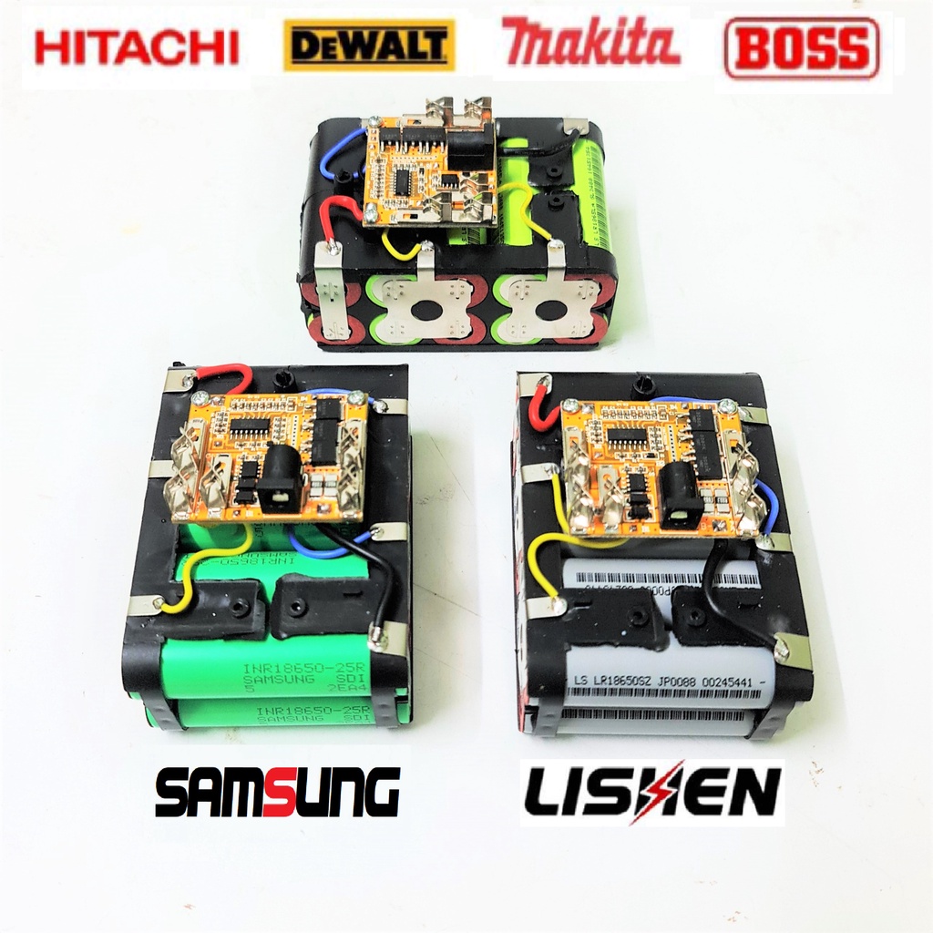 Pin 5S 21V 10 Cell 5200MAH Lishen Xám Chính Hãng + Mạch Bảo Vệ 5S 65A ...