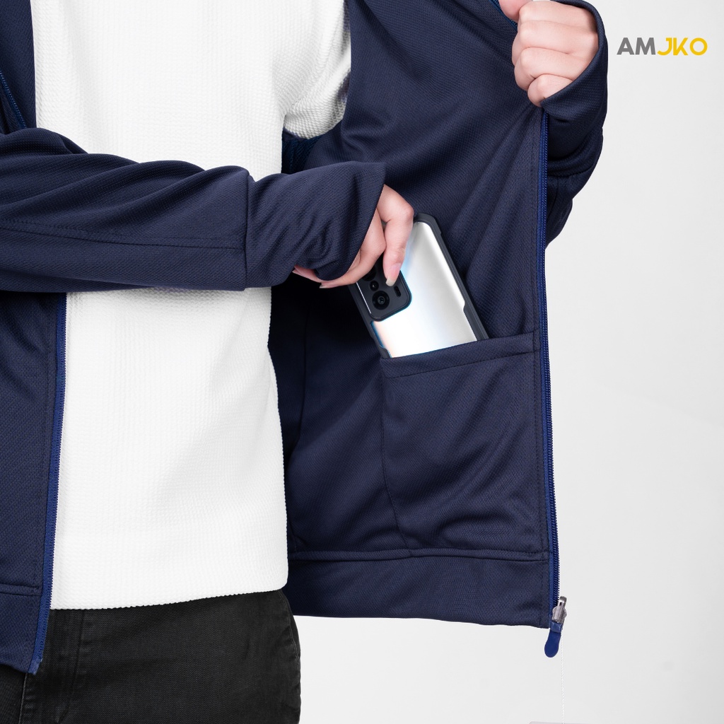 Áo chống nắng Nam Nữ 2 lớp AMJKO, áo khoác chống nắng ngăn tia UV thông hơi thoáng khí thời trang | BigBuy360 - bigbuy360.vn